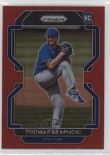 2022 Panini Prizm Tier II Red Prizm Thomas Szapucki #122 05cx