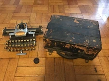 Blickensderfer No. 6 Typewriter Serial # 144411 with Case and Extra Typewheel