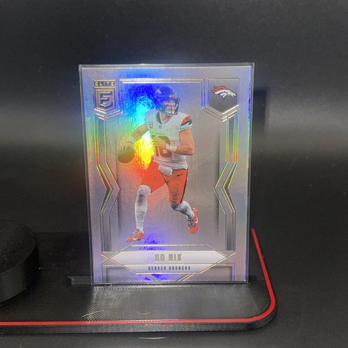 BO NIX 2025 Donruss Elite 🏈 RAINBOW FOIL #43 Denver Broncos  - Picture 1 of 2