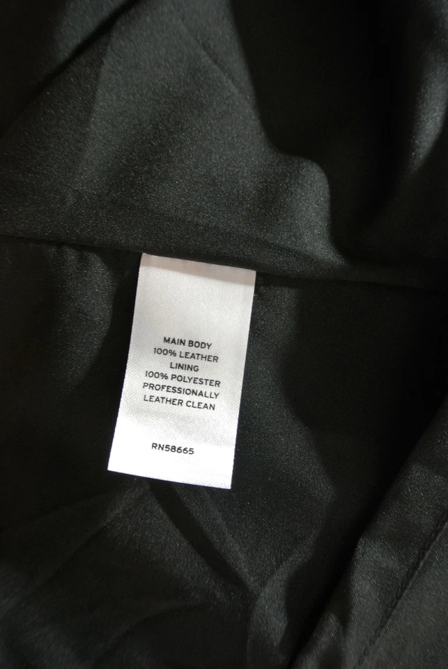 Новый, Nordstrom плиссированные кожаная юбка в черный размер XL - Изображение 4 из 4