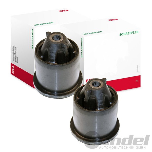 2X Schaeffler FAG Achslager Buchsen Hinten Passend FüR Dacia Duster Logan Sander-image