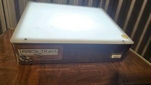 Gagne Porta-Trace Light Box Model #1012 16 Watt 10" X 12" Tracing