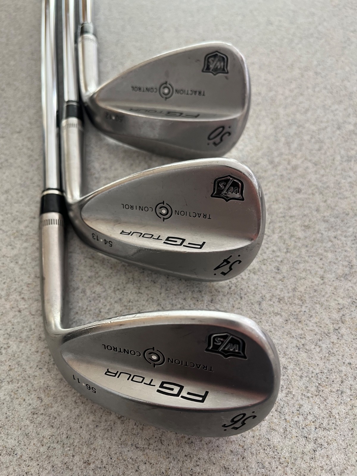 Wilson Tour FG  TC Wedge Set 50 54 56
