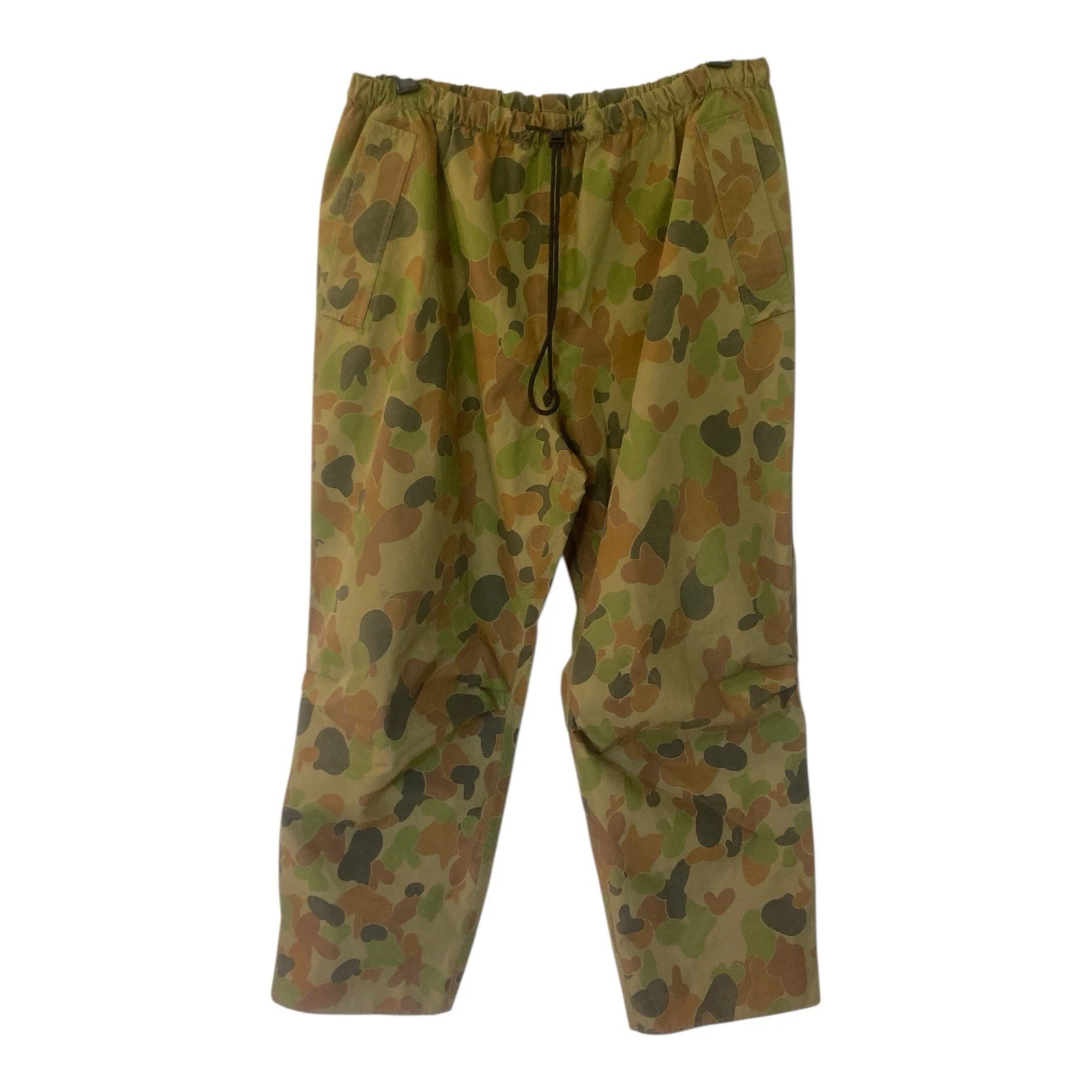 Vtg Australian Army Emphatex Wet Weather Pants Men XXL Over Boot Camo DCPU 2001