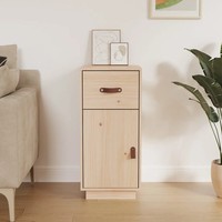 Massivholz Sideboard Kiefer 34X40X75 Cm Kommode Schrank MöBel