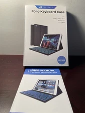 TYPECASE 10.5" iPad Folio Keyboard Case Bluetooth - very good, with box