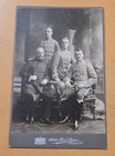 WW1 Imperial German Prussian Hussars Military photo Cabinet Card Officers Cadets