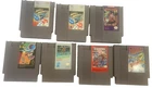 Vintage Nintendo Entertainment System NES Game Cartridges 1985 Untested Lot of 7