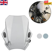 Universal Adjustable Motorcycle Windscreen Windshield Cover For Bikes