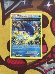 Pokemon Whiscash 41/160 - XY Primal Clash - Reverse Holo Rare - GLC - Excellent