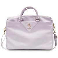 "Torba Guess Triangle 4G Na Laptopa 16\" - Fioletowa - Fioletowy Guess"