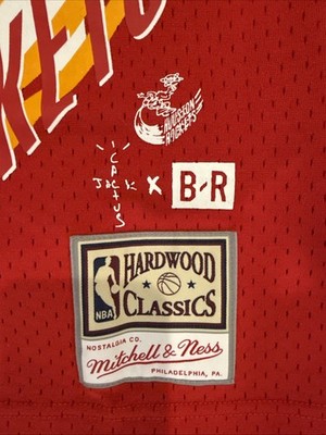 Travis Scott Cactus Jack Houston Rockets Jersey Mitchell & Ness