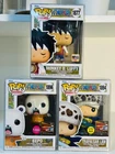 Funko Pop One Piece #1877 Luffy, #1894 Trafalgar Law & #1896 Bepo Bahrain Con