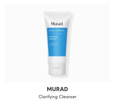 Murad Acne Control Clarifying Cleanser 1.5% Salicylic Acid Acne Treatment 1.5 Oz