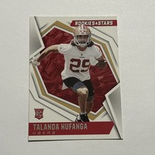 Talanoa Hufanga 2021 Rookies & Stars Rookie Card #187 San Francisco 49ers . rookie card picture