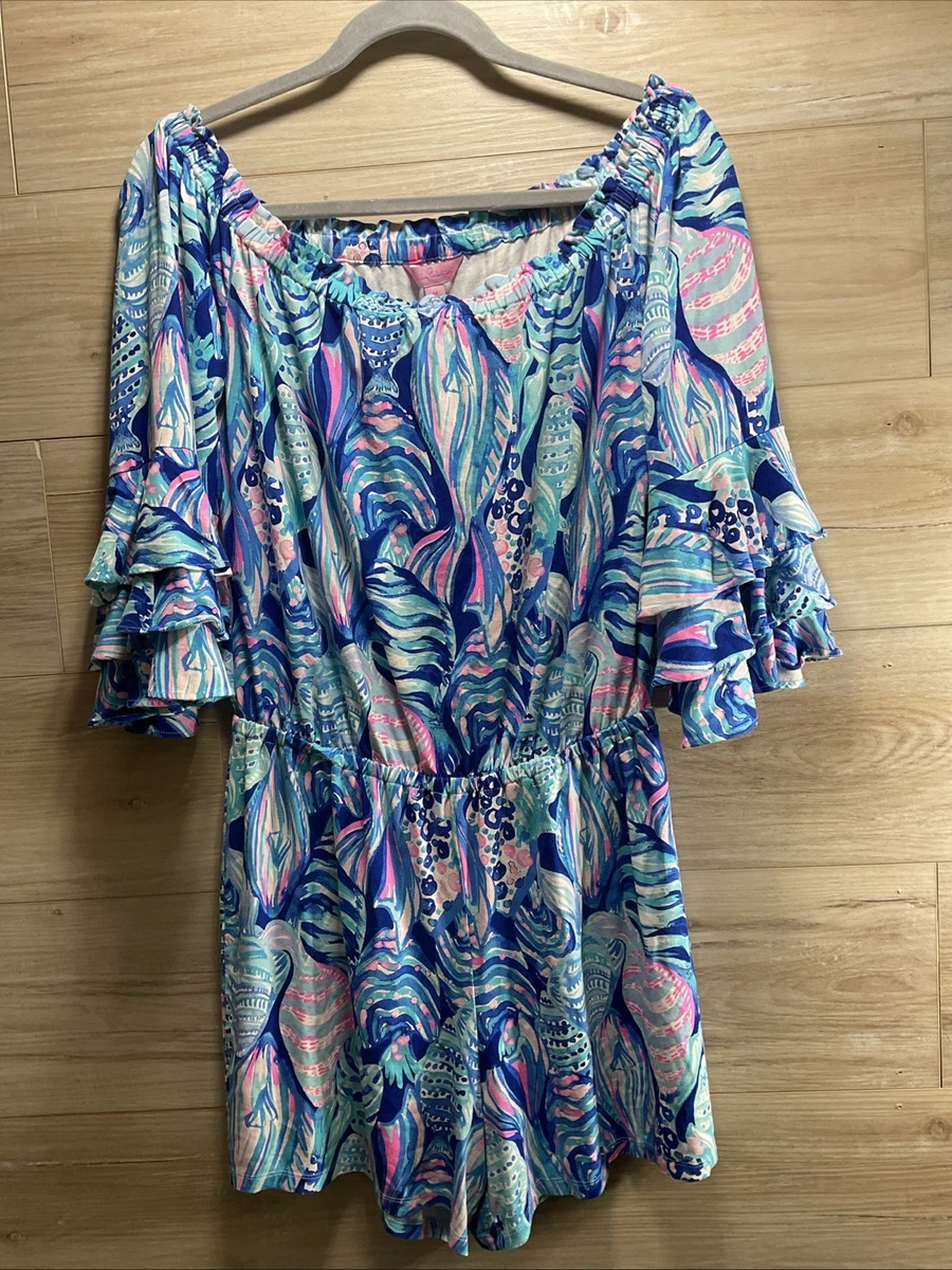 Combinaison (Romper) Lilly Pulitzer Multicolor Taille 2 - Neuf Avec étiquette ($168 Valeur)