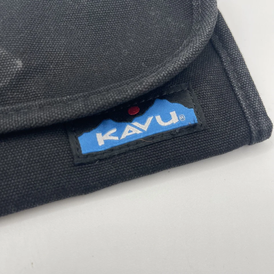 Organizador de viagem KAVU Big Spender carteira tripla embreagem preta - Imagem 3 de 4