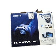Sony HDR-CX100 Handycam HD Camcorder Black - TESTED
