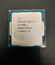 Intel Core I7 8700K 3.7GHz