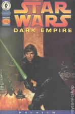 Star Wars Dark Empire Preview #1 VF 8.0 1996 Stock Image