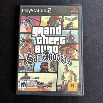 Grand Theft Auto: San Andreas (Sony PlayStation 2, 2004) Manual 