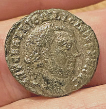 Roman Empire, Licinius follis 308-324AD, some original silvering, Rev: Jupiter