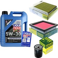 Inspektionskit Filter Liqui Moly ÖL 5L 5W-30 FüR Nissan Note E11 NE11 1.4
