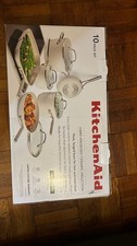 KitchenAid 10-Piece Hard-Anodized Ceramic Ind...