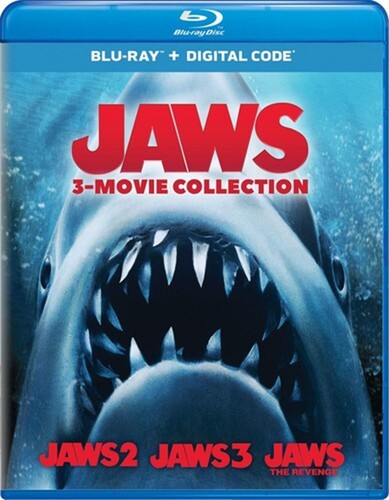 Jaws & Jaws 3-Movie Collection Jaws 2 / Jaws 3 / Jaws The Revenge 4 Blu Ray New - Picture 4 of 5