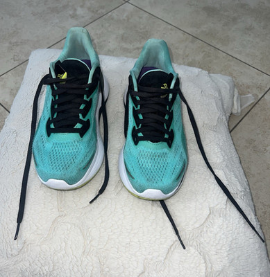 Saucony Endorphin Shift 2 Mesh Athletic Sneakers Cool Mint/Acid Blue Women