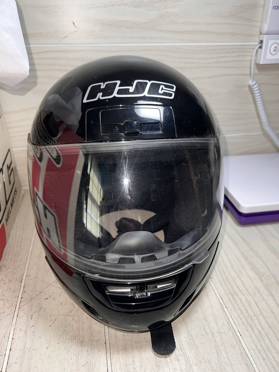 Black HJC CL-12 Full Face Motorcycle Helmet Snell M95 DOT - Size L