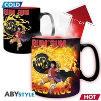 One Piece - Mug Heat Change - 460 Ml - Luffy Vs Kaidou