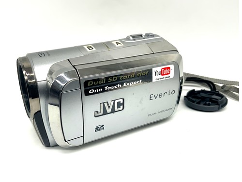 JVC GZ-MS95SE Everio Camcorder mit 2.2-77mm 1:1.8 Display dunkel Videokamera