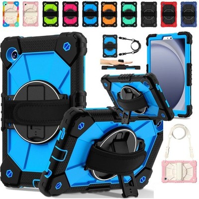 Fr Samsung Galaxy Tab A11 SM-X133 X135 Case Kids Shockproof Strap Stand Cover