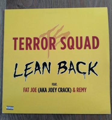Terror Squad, Lean Back, 12'' Vinyl Single, ft Fat Joe & Remy, 2004