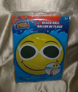 splash n swim beach ball