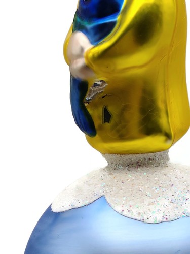 Patricia Breen Marinista Santa Matte Ball School of Fish Nautical Tree Ornament - Picture 6 of 8