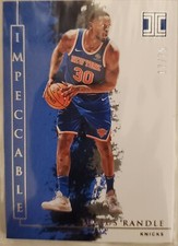 Julius Randle 2019-20 Panini Impeccable Parallel Card #93, 17/75 New York Knicks