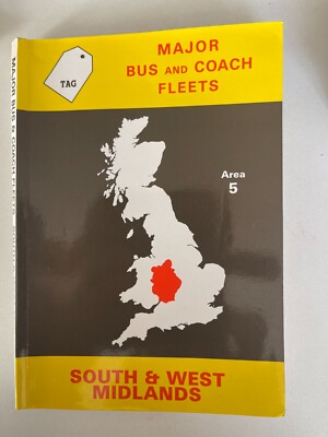 Major Bus and Coach Fleets - South & West Midlands - Area 5 - May 1995 edition