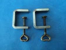 1 PAIRE de SERRE-JOINTS pour Machines à Tricoter où autres, Robustes et solides