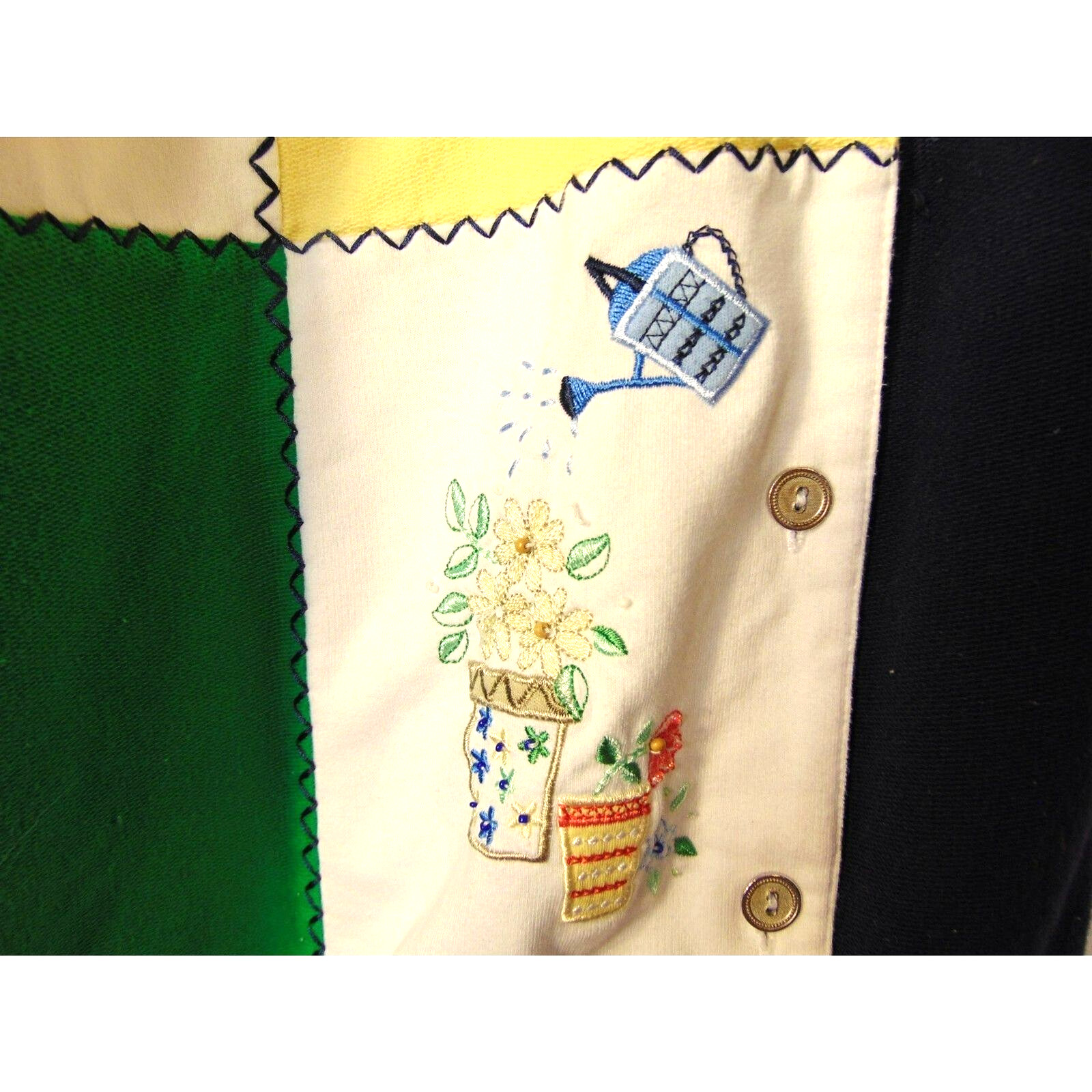 Alfred Dunner Patchwork Spring Jacket Size 1XL Sp… - image 2