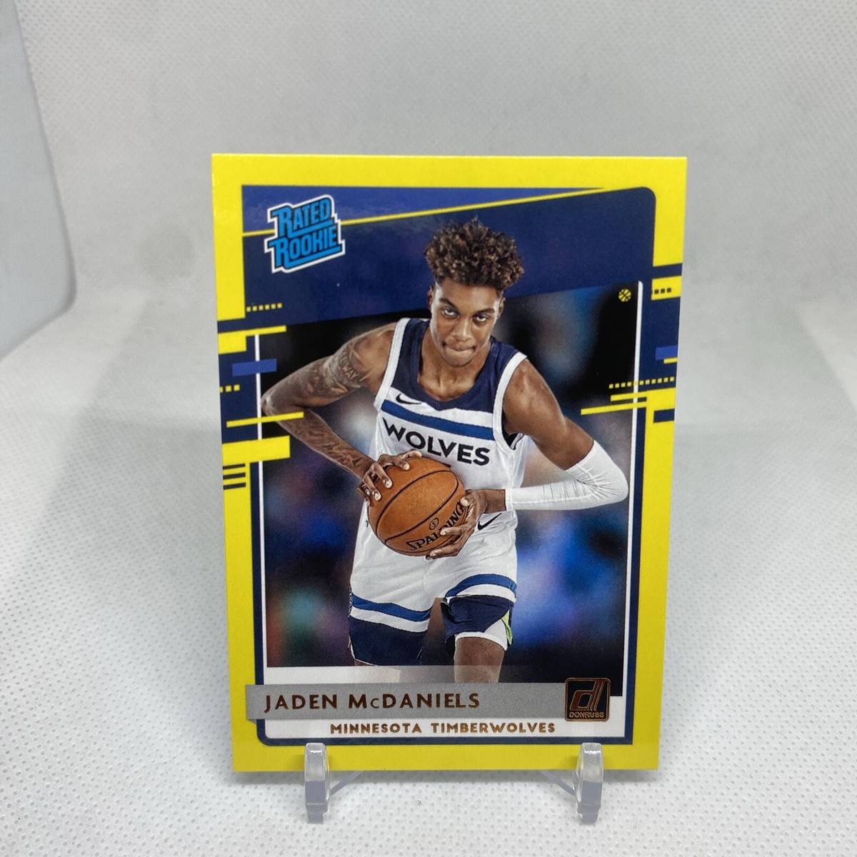 2020-21 Panini Donruss - Rated Rookies Jaden McDaniels #239