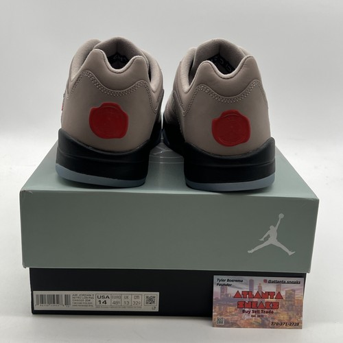 Size 14 - Paris Saint-Germain x Air Jordan 5 Retro Low Paname (DX6325-204) - Picture 3 of 8