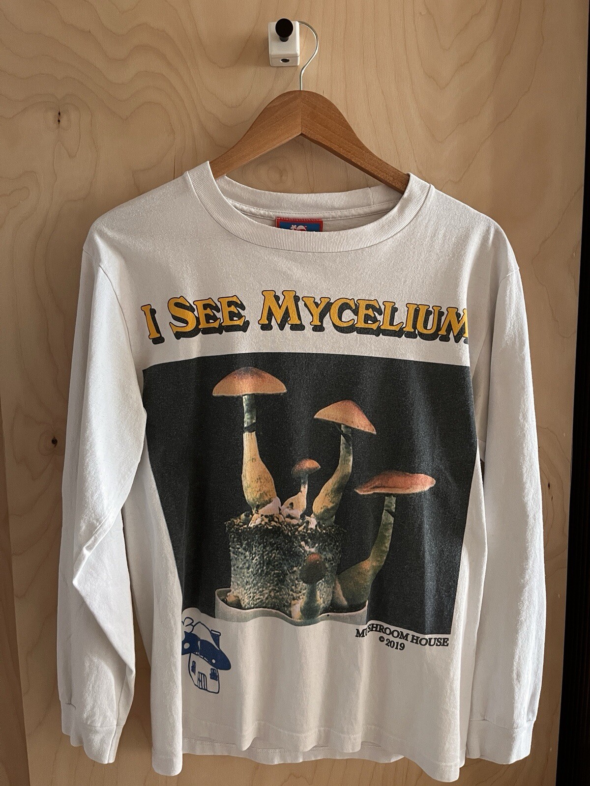 Online Ceramics Mycelium Graphic Tee in Medium-image