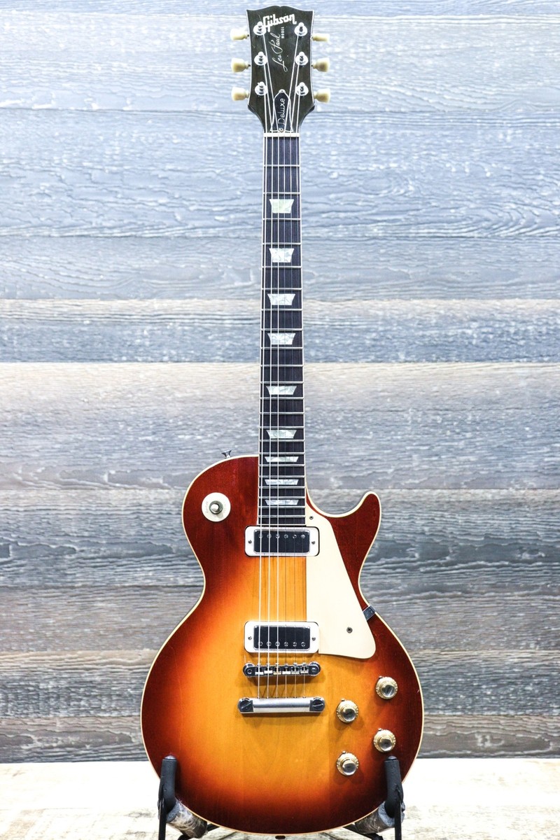 Gibson Les Paul Deluxe 1972 Cherry Sunburst Electric Guitar