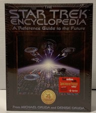 Star Trek Encyclopedia Windows/Mac, 1997 - Brand New  Sealed VGC 