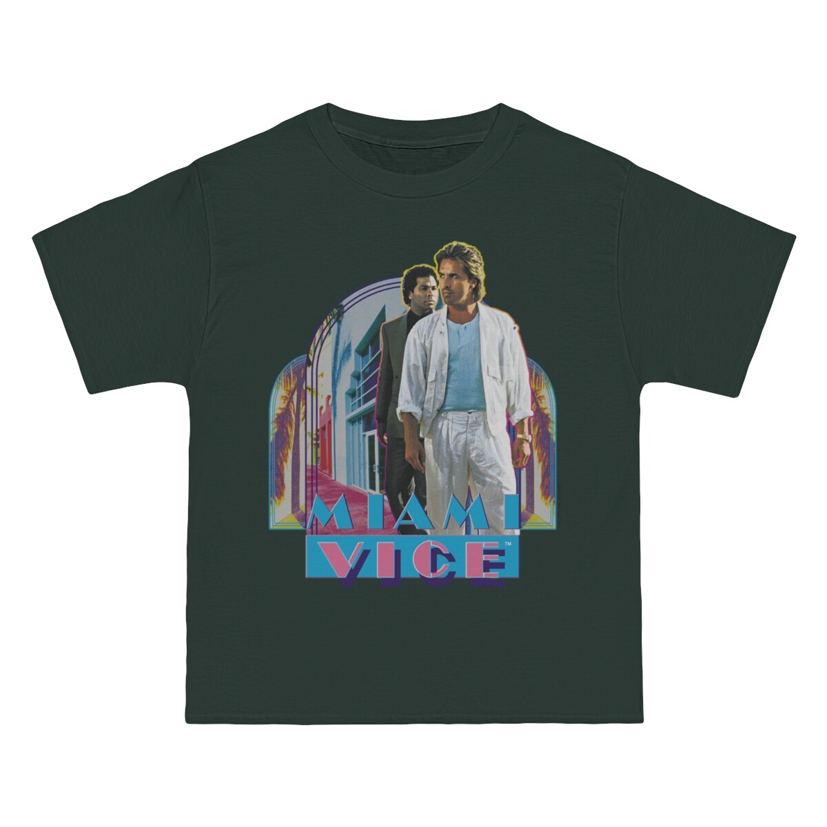 トップス Miami Vice (2006) Promotional T-Shirt Miami Vice Shirt, Miami Vice T Shirt, Miami Vice Beefy-T, Miami