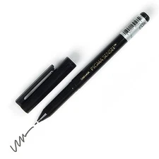 39566 Sakura Pigma Sensei C10 Pen, 1.0mm Chisel Tip, Black Ink, Pack of 1 Pen
