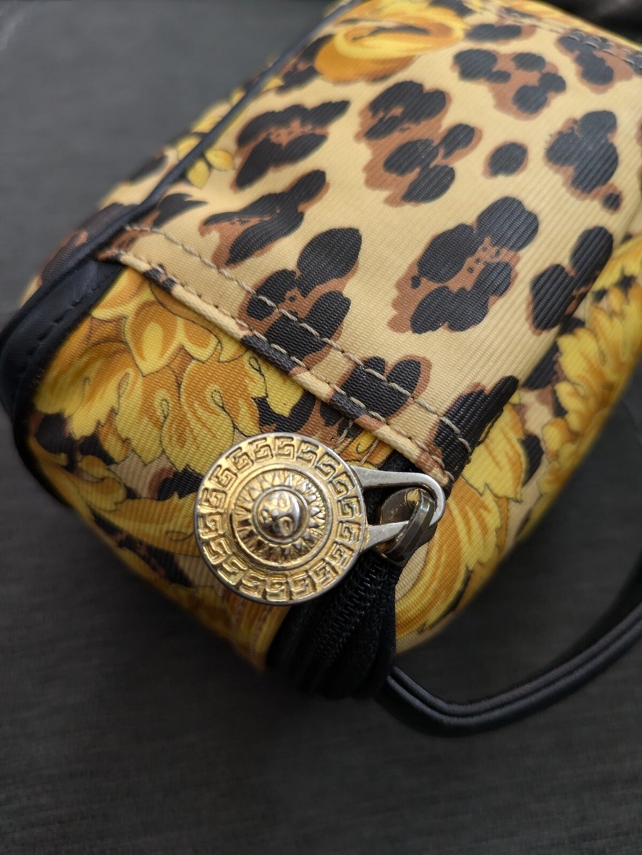 Rare Auth 90's Gianni Versace Baroque Tiny Handbag Pouch | eBay