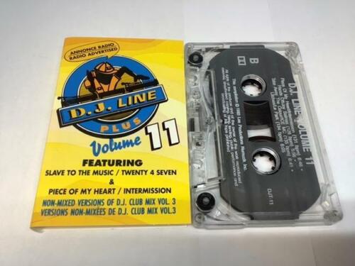 D.J. LINE PLUS Audio Cassette Tape VOLUME 11 1993 Numuzik Inc. Canada DJT-11 - Picture 1 of 5